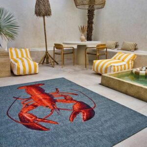 Louis De Poortere Teppich POP LOBSTER - Teppiche | Nachhaltige Produkte