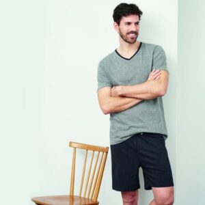 Living Crafts Herren Schlafanzug - CARL - Schlafanzüge | Nachhaltige Produkte