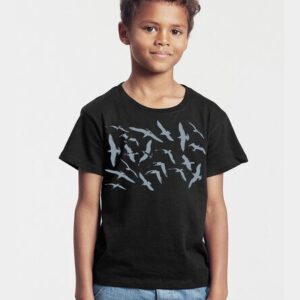 Peaces.bio - handbedruckte Biomode Bio-Kinder T-Shirt Möwen - Shirts & Tops | Bio