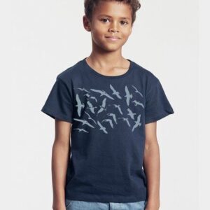 Peaces.bio - handbedruckte Biomode Bio-Kinder T-Shirt Möwen - Shirts & Tops | Bio