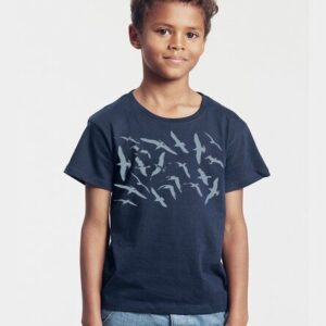 Peaces.bio - handbedruckte Biomode Bio-Kinder T-Shirt Möwen - Shirts & Tops | Bio
