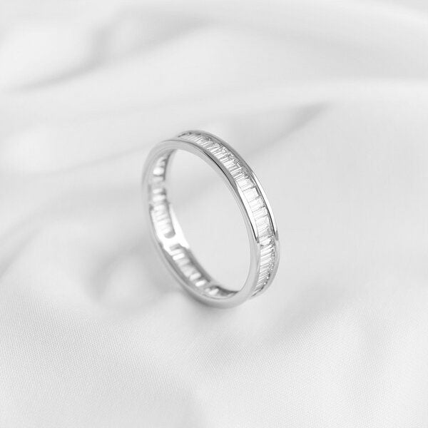 Eppi Memoryring mit Lab Grown Diamanten in Baguette-Form Pascal - Ringe | Nachhaltige Produkte