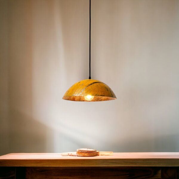 Moogoo Creative Africa Deckenlampe Hängeleuchte aus recycelten Ölfässern 38-42cm Durchmesser Industrial Design Upcycling -...