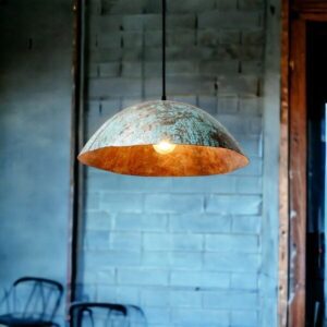 Moogoo Creative Africa Deckenlampe Hängeleuchte aus recycelten Ölfässern 38-42cm Durchmesser Industrial Design Upcycling -...