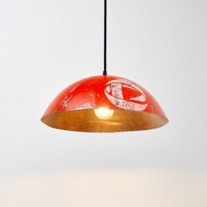 Moogoo Creative Africa Deckenlampe Hängeleuchte aus recycelten Ölfässern 38-42cm Durchmesser Industrial Design Upcycling -...