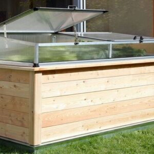 4betterdays Hochbeet aus Massivholz 'Veggie' - mit und ohne Frühbeetaufsatz - Gartenbau | Nachhaltige Produkte