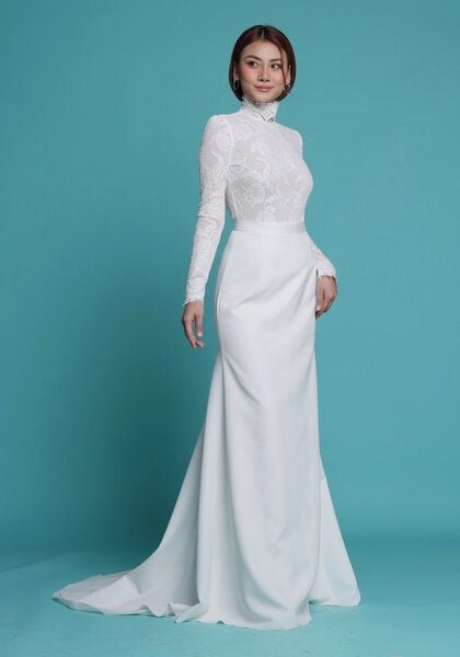 Atelier SNOW ZWEITEILIGES BRAUTKLEID FAUNA - HEATHER - Kleider | Nachhaltige Produkte