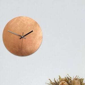 Calvill Lautlose Wanduhr aus reinem Kupfer - Wanduhren | Nachhaltige Produkte