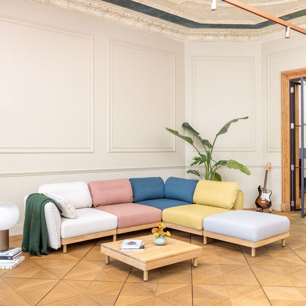 ekomia Ecksofa Mio Lounge 4-Sitzer mit Chaiselongue oder Tisch - #N/A | Nachhaltige Produkte