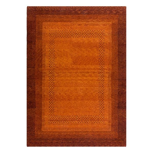 Prolana Handgefertigter Teppich "Sunrise" aus Wolle in Rot-Orange - versch. Größen - Teppiche | Nachhaltige Produkte