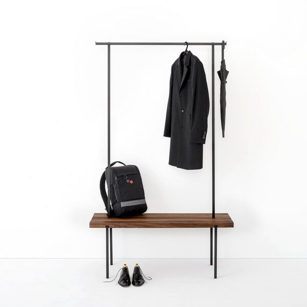 weld & co Garderobe Nussbaum 01 - Garderoben | Nachhaltige Produkte
