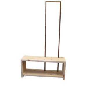 4betterdays Garderobe 'MyStyle' - Medium | L 100 x T 30 x H 45 cm | Zirbe - Garderoben | Nachhaltige Produkte