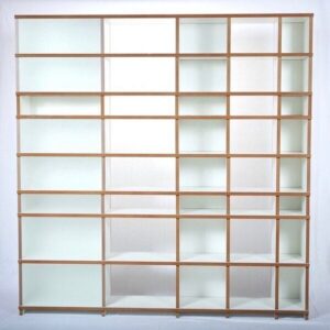purista Regal move mit satinierten Glasscheiben - Möbel | Nachhaltige Produkte