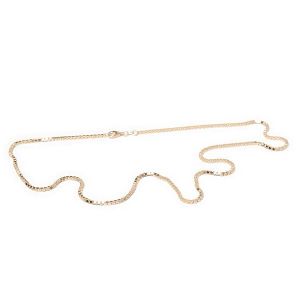 Jonathan Radetz Jewellery Kette SPARK, Gold 585, 14 Karat, Länge 45 - 55 mm, Handmade in Germany