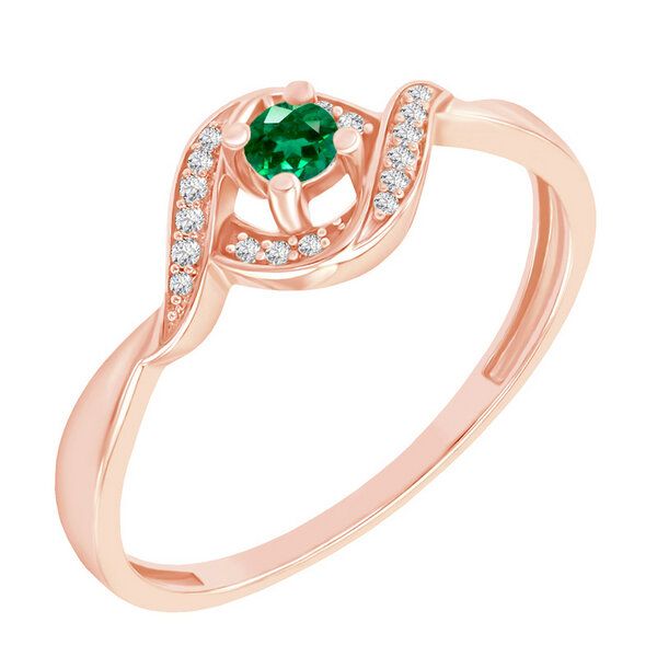 Eppi Ring mit Smaragd und Diamanten Nurisa - Ringe | Nachhaltige Produkte