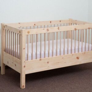 4betterdays Zirbenbett - Das 'mitwachsende' Gitterbett samt Lattenrost 70x140 cm - Betten & Zubehör | Nachhaltige Produkte