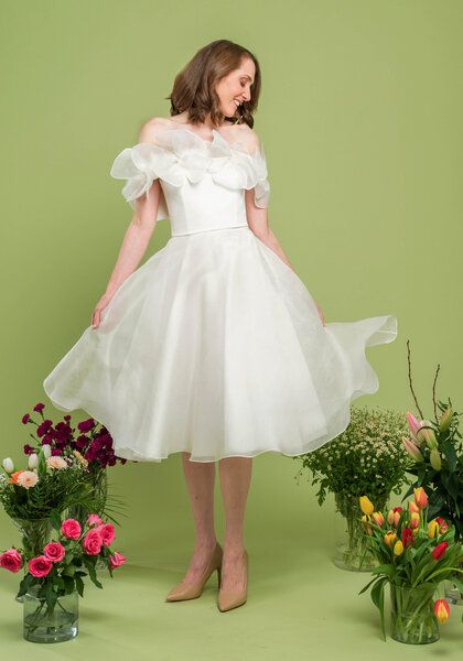 Atelier SNOW Zweiteiliges Brautkleid Primel - Kleider | Nachhaltige Produkte