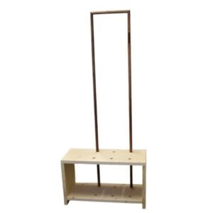 4betterdays Garderobe 'MyStyle' - Small | L 75 x T 30 x H 45 cm | Zirbe - Garderoben | Nachhaltige Produkte