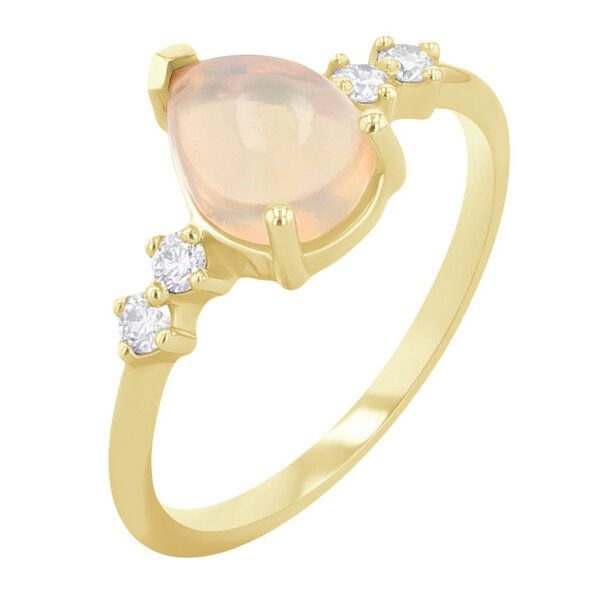 Eppi Opal-Ring mit Diamanten Ammara - Ringe | Nachhaltige Produkte